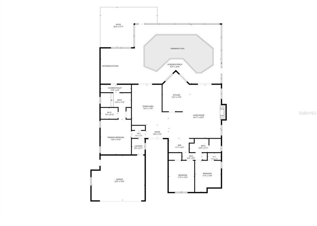 合同活跃: $425,000 (3 贝兹, 2 浴室, 2052 平方英尺)