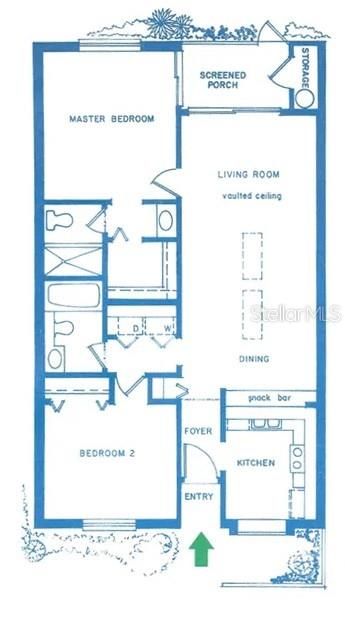 En Venta: $270,000 (2 camas, 2 baños, 1036 Pies cuadrados)