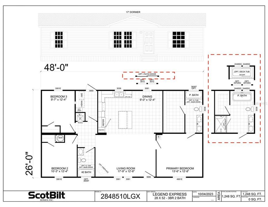 For Sale: $265,000 (3 beds, 2 baths, 1248 Square Feet)