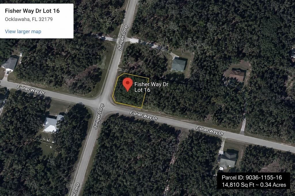 На продажу: $26,000 (0.34 acres)