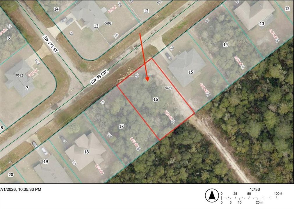 For Sale: $41,700 (0.23 acres)