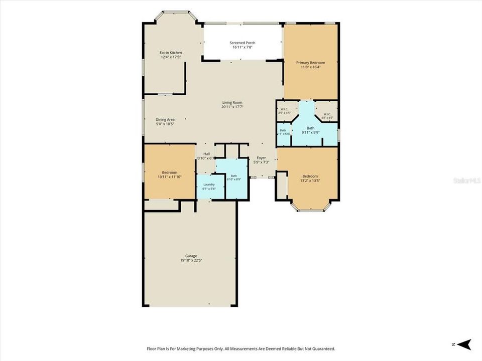 For Sale: $295,000 (3 beds, 2 baths, 1624 Square Feet)