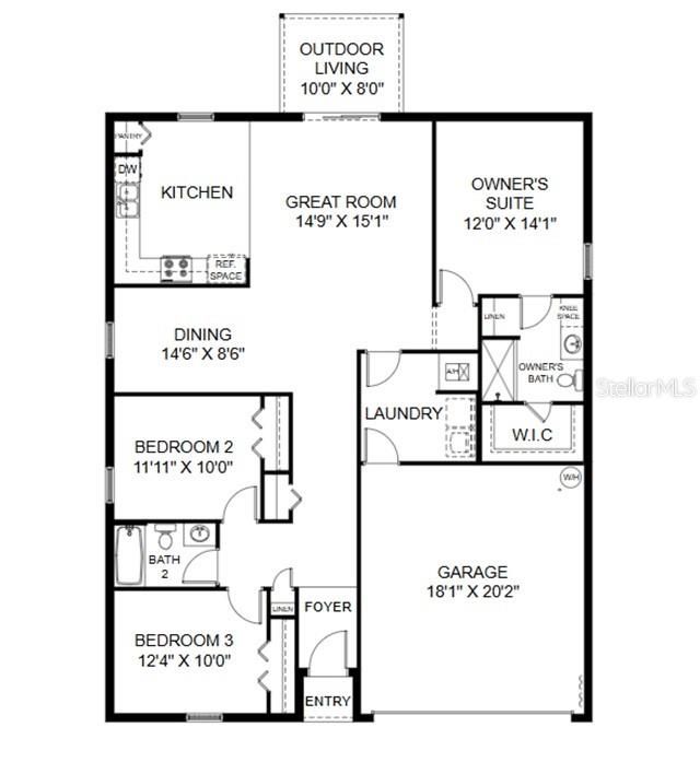 En Venta: $309,990 (3 camas, 2 baños, 1525 Pies cuadrados)