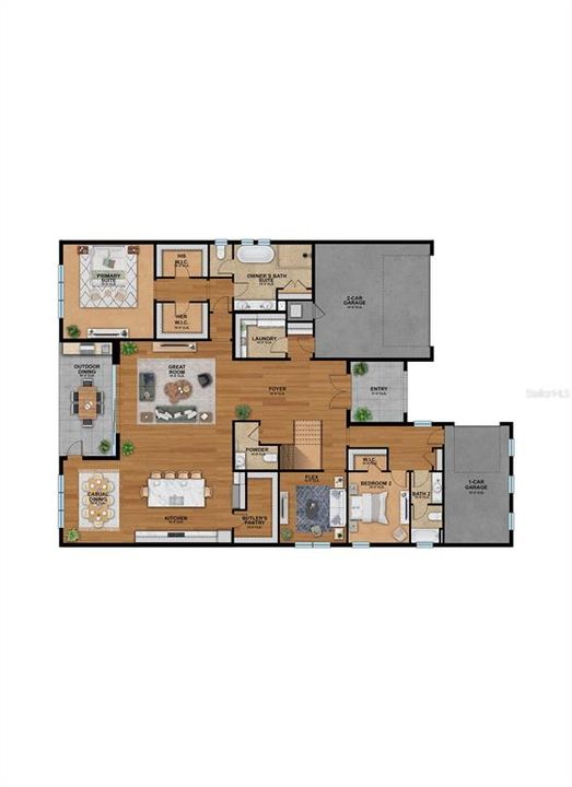 En Venta: $1,244,895 (4 camas, 4 baños, 3878 Pies cuadrados)