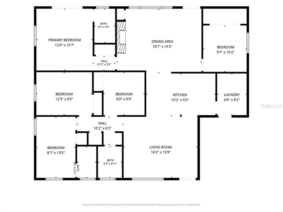 На продажу: $439,000 (5 спален, 3 ванн, 1707 Квадратных фут)