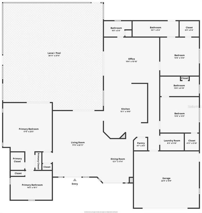 Activo con contrato: $399,000 (3 camas, 3 baños, 2277 Pies cuadrados)