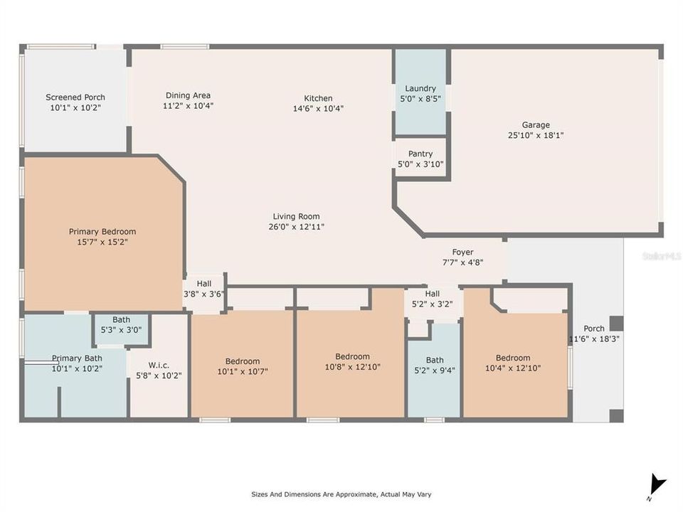 For Sale: $399,000 (4 beds, 2 baths, 1705 Square Feet)