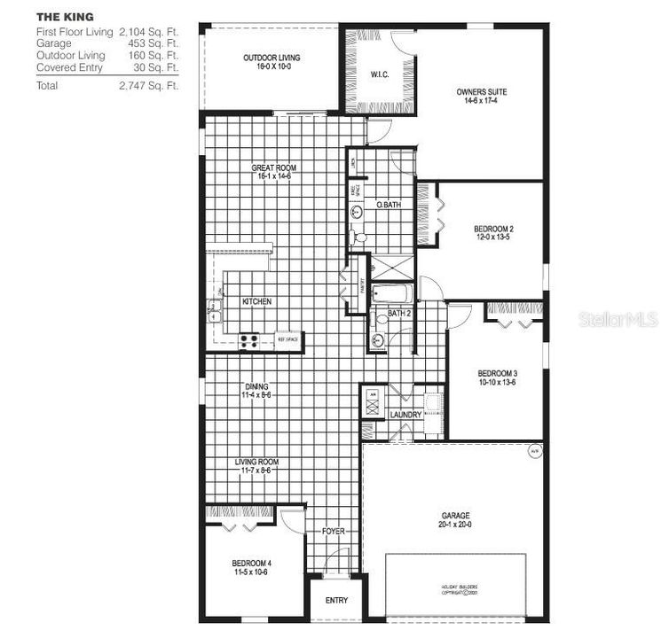 На продажу: $329,990 (4 спален, 2 ванн, 2104 Квадратных фут)
