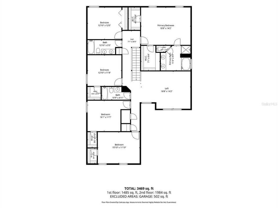 На продажу: $699,000 (6 спален, 4 ванн, 3521 Квадратных фут)