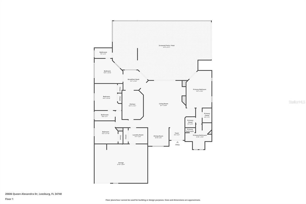 Activo con contrato: $440,000 (3 camas, 3 baños, 2562 Pies cuadrados)