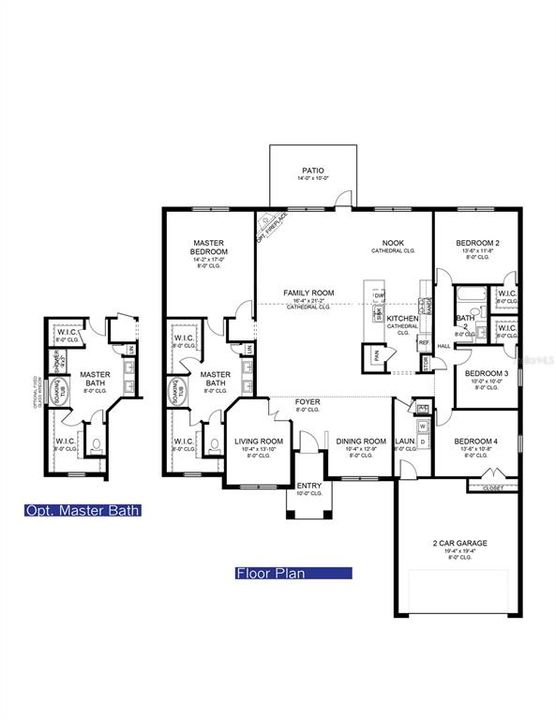 En Venta: $461,800 (4 camas, 2 baños, 2555 Pies cuadrados)