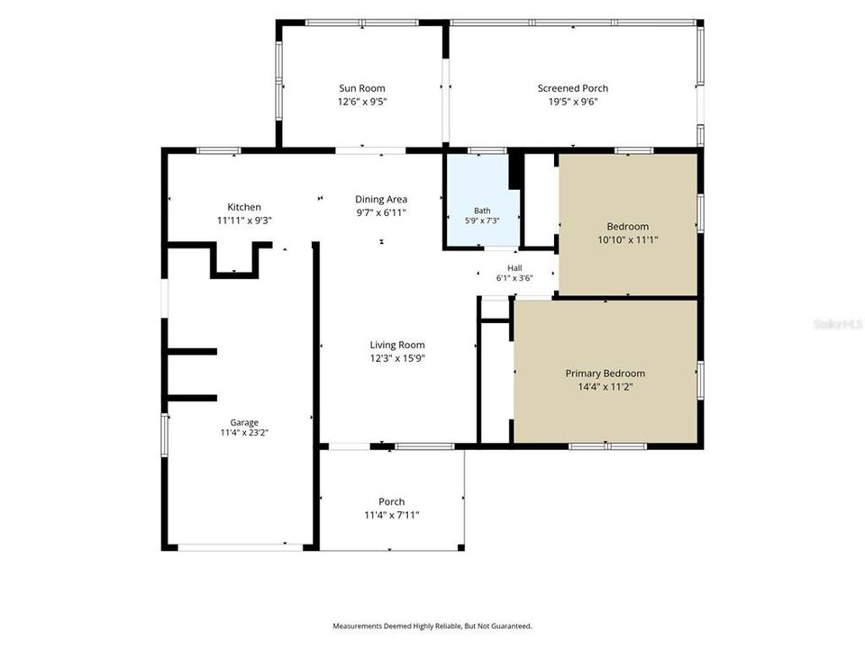 For Sale: $325,000 (2 beds, 1 baths, 964 Square Feet)