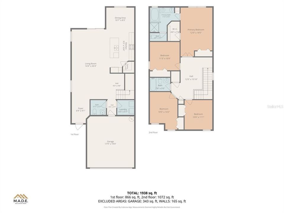For Sale: $385,000 (4 beds, 2 baths, 2109 Square Feet)
