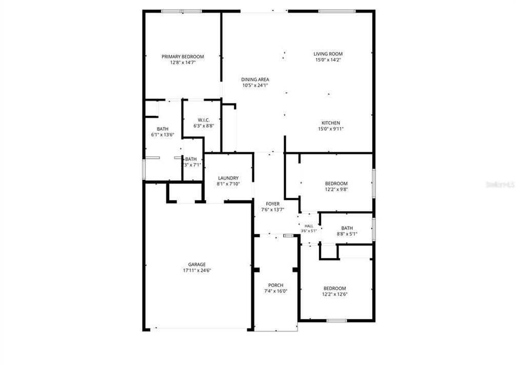 For Rent: $2,200 (3 beds, 2 baths, 1594 Square Feet)