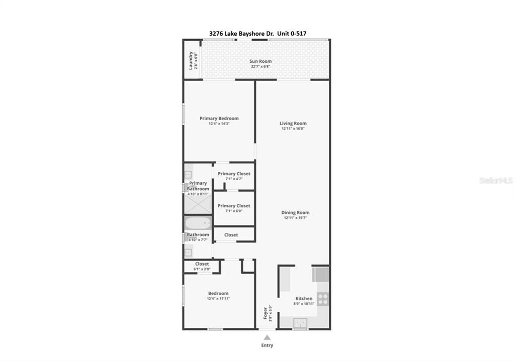 На продажу: $198,000 (2 спален, 2 ванн, 1144 Квадратных фут)