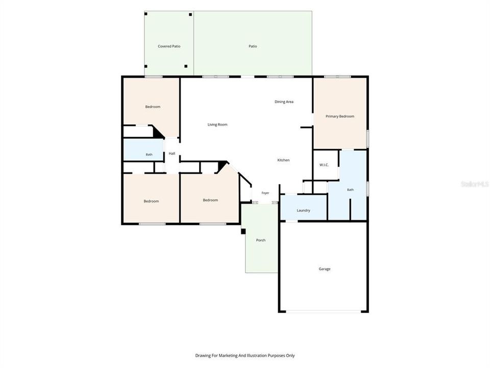 На продажу: $405,900 (4 спален, 2 ванн, 1783 Квадратных фут)