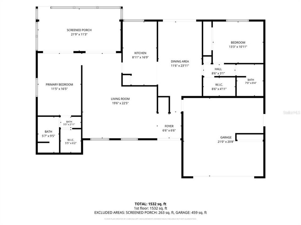 На продажу: $229,500 (2 спален, 2 ванн, 1519 Квадратных фут)