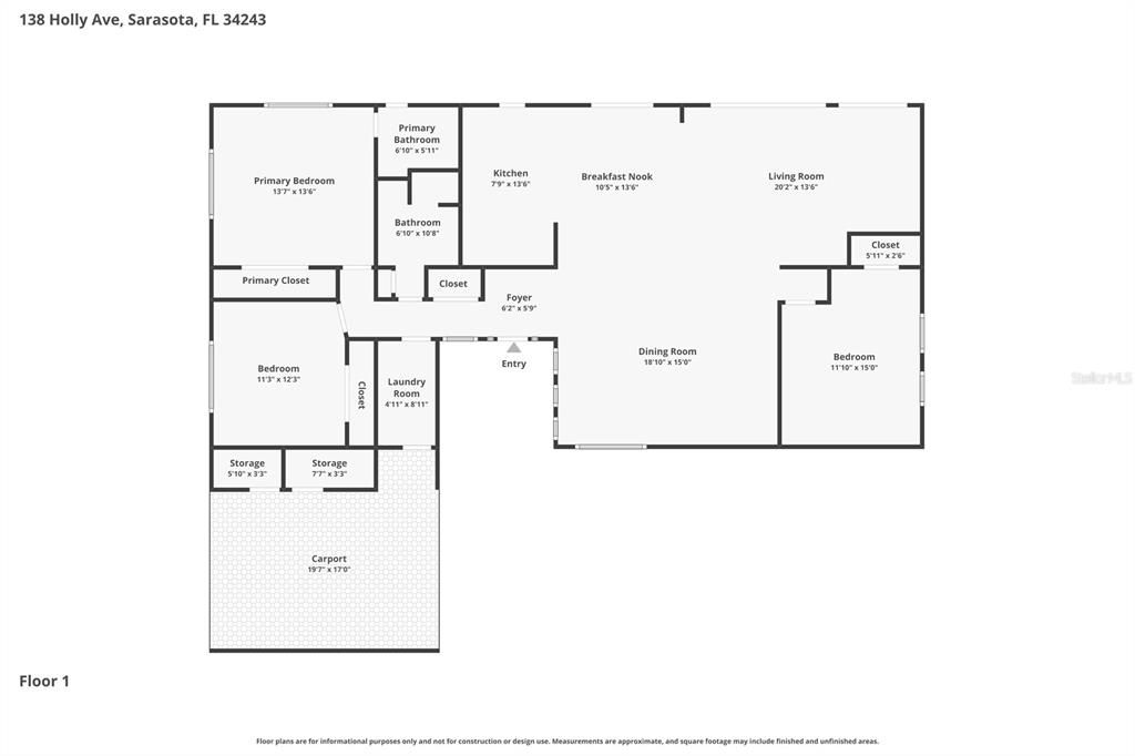 En Venta: $600,000 (3 camas, 2 baños, 2187 Pies cuadrados)