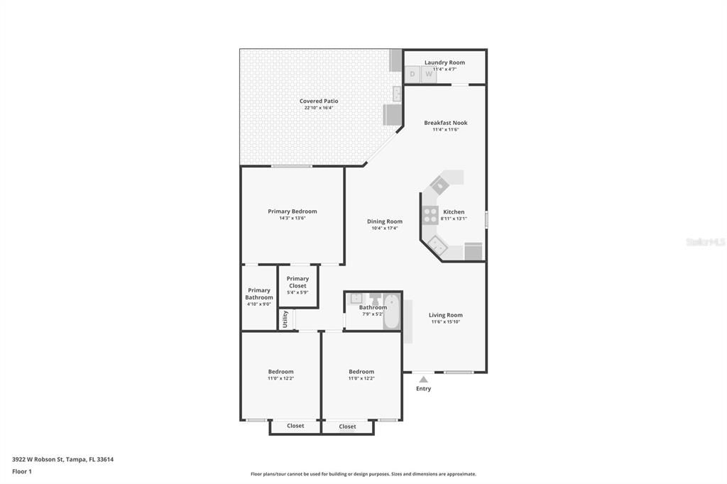 Под контрактом: $399,900 (3 спален, 2 ванн, 1407 Квадратных фут)
