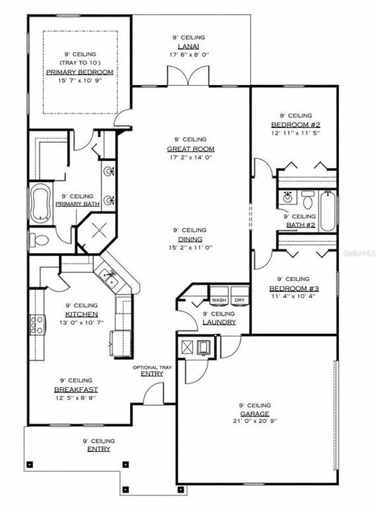Activo con contrato: $349,990 (3 camas, 2 baños, 1686 Pies cuadrados)