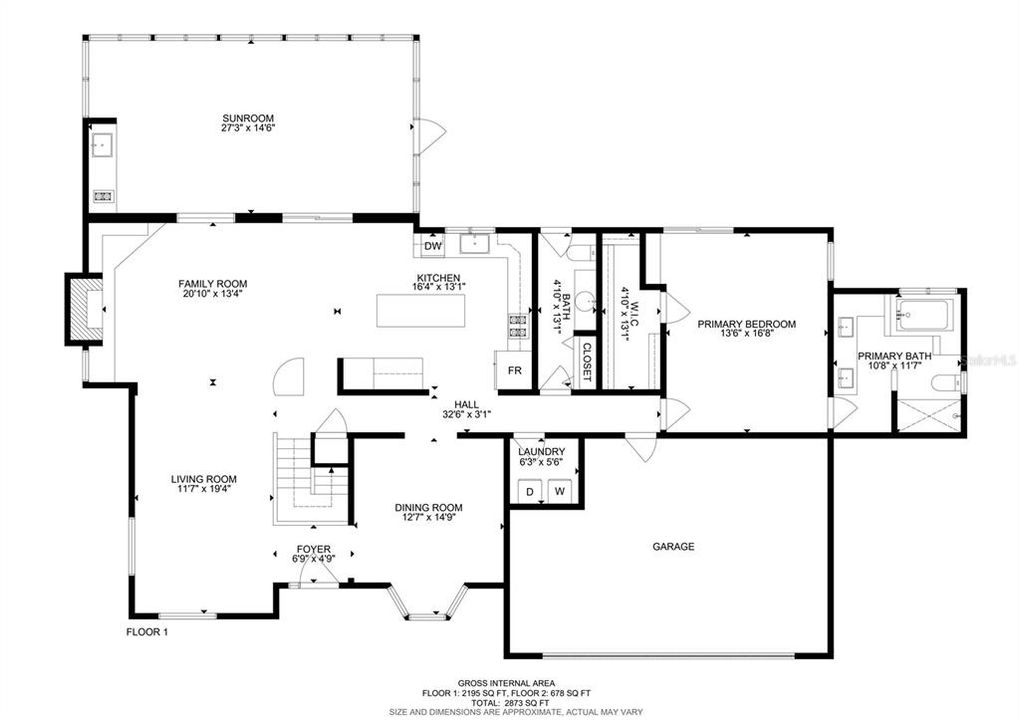 На продажу: $395,000 (3 спален, 3 ванн, 2430 Квадратных фут)