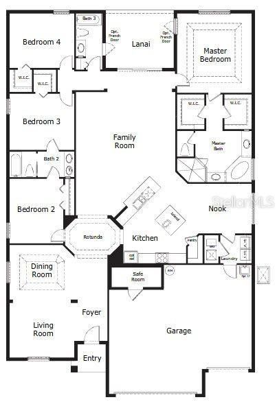 На продажу: $795,000 (4 спален, 4 ванн, 3172 Квадратных фут)
