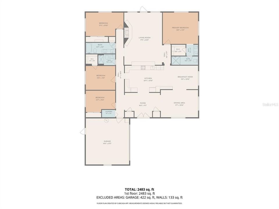 En Venta: $1,550,000 (4 camas, 3 baños, 2700 Pies cuadrados)