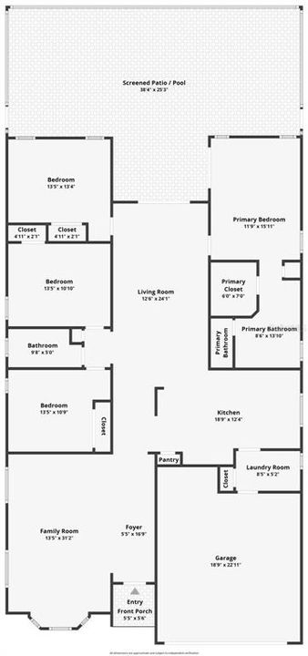 Activo con contrato: $389,999 (4 camas, 2 baños, 2080 Pies cuadrados)