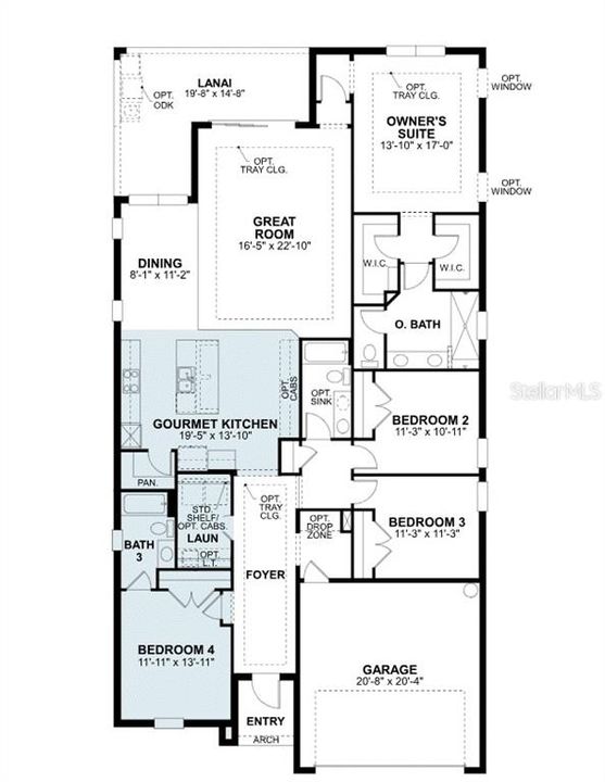 En Venta: $456,960 (4 camas, 3 baños, 2336 Pies cuadrados)