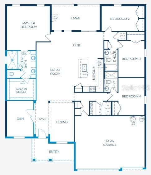En Venta: $447,900 (4 camas, 3 baños, 2436 Pies cuadrados)