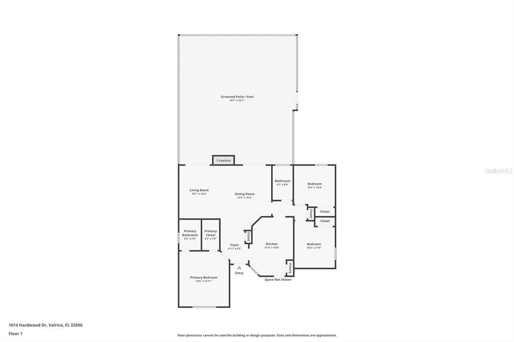 На продажу: $349,900 (3 спален, 2 ванн, 1332 Квадратных фут)