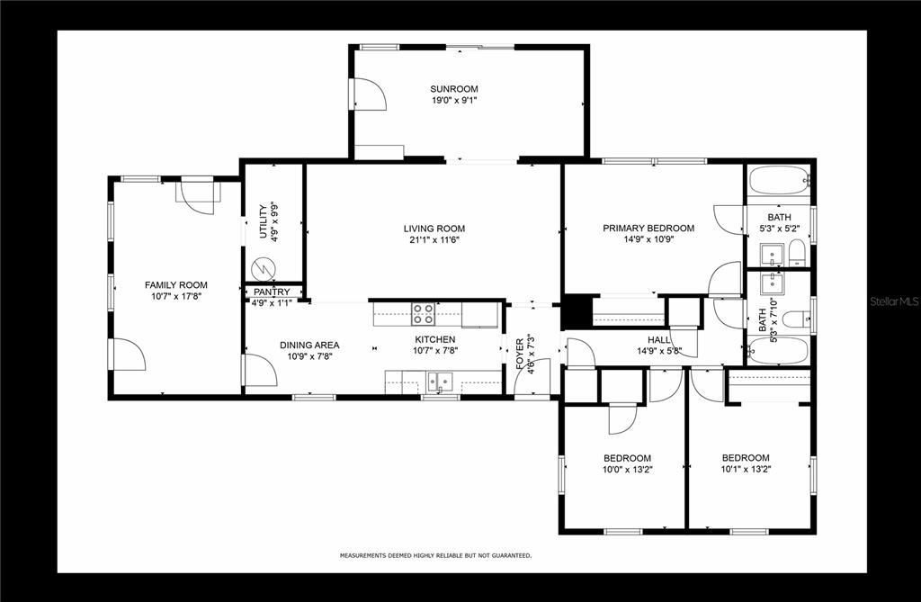 На продажу: $299,000 (3 спален, 2 ванн, 1597 Квадратных фут)