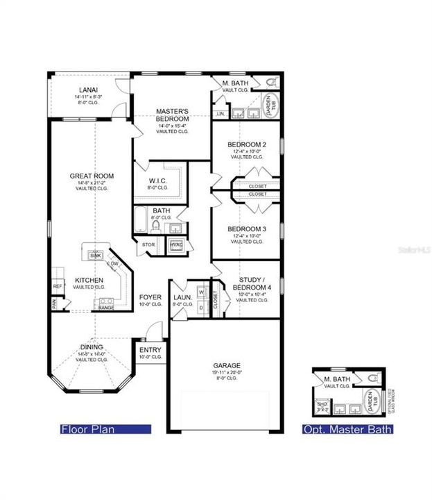 На продажу: $366,900 (4 спален, 2 ванн, 2030 Квадратных фут)