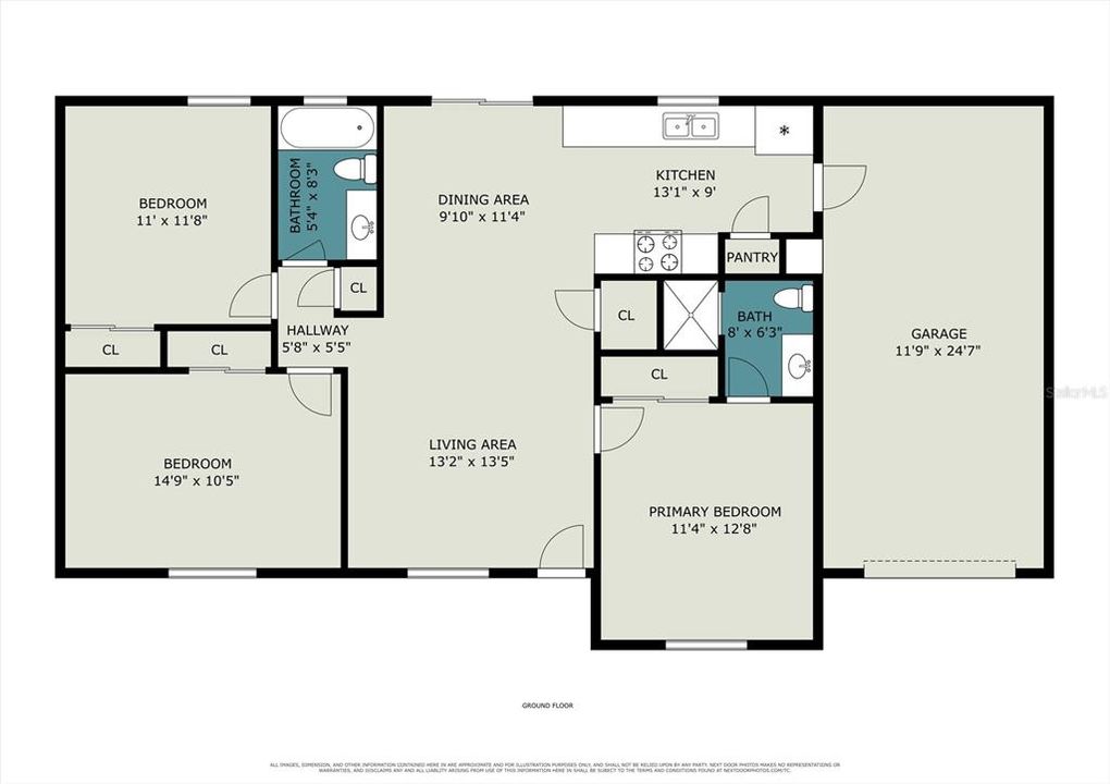 For Sale: $299,900 (3 beds, 2 baths, 1090 Square Feet)