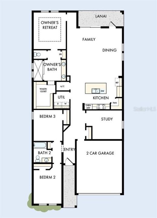 На продажу: $489,990 (3 спален, 2 ванн, 1955 Квадратных фут)
