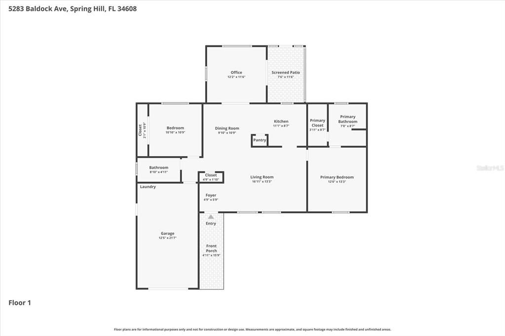 En Venta: $234,000 (2 camas, 2 baños, 1284 Pies cuadrados)