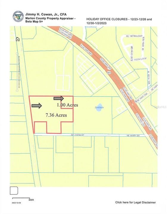 合同活跃: $325,000 (7.36 acres)