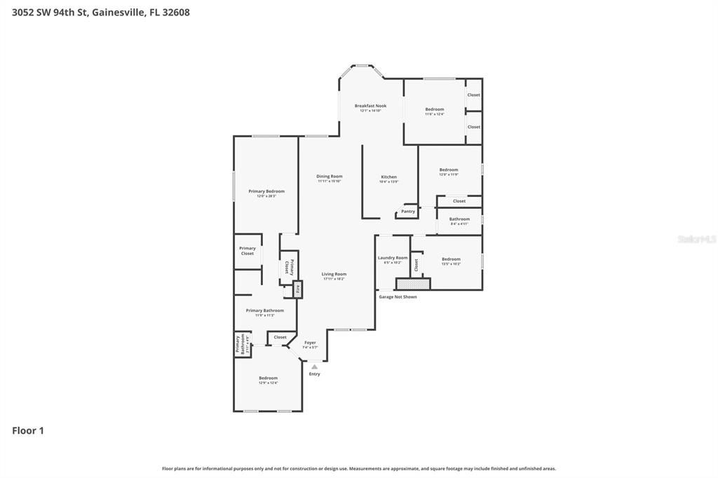 For Sale: $450,000 (5 beds, 2 baths, 2203 Square Feet)