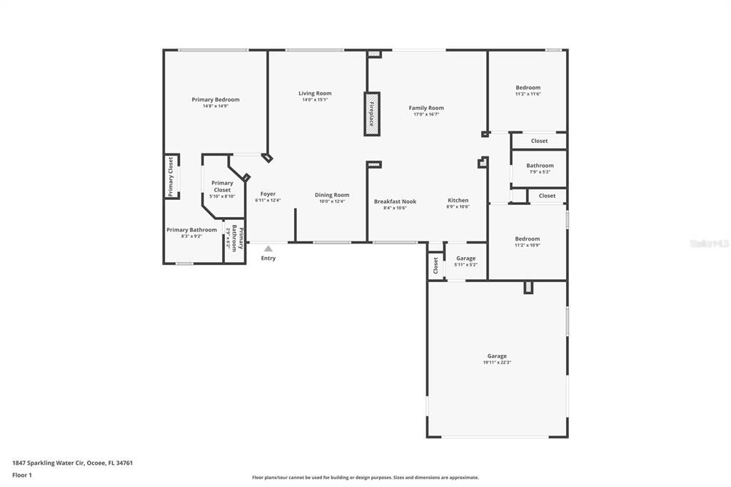 For Sale: $415,000 (3 beds, 2 baths, 1965 Square Feet)