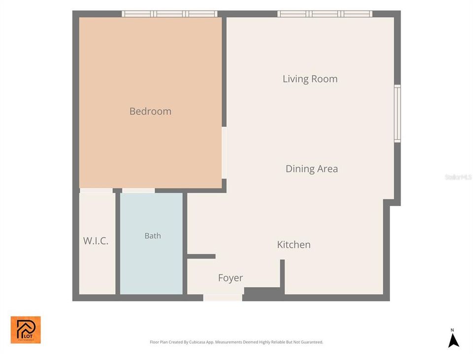 На продажу: $290,000 (1 спален, 1 ванн, 538 Квадратных фут)