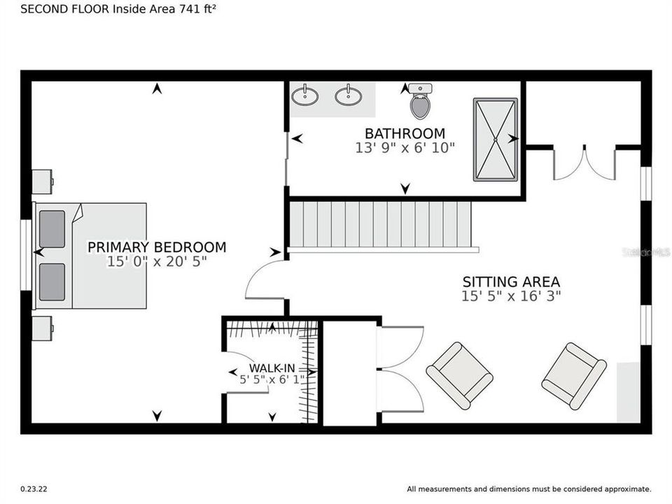 En Venta: $775,000 (3 camas, 3 baños, 2327 Pies cuadrados)