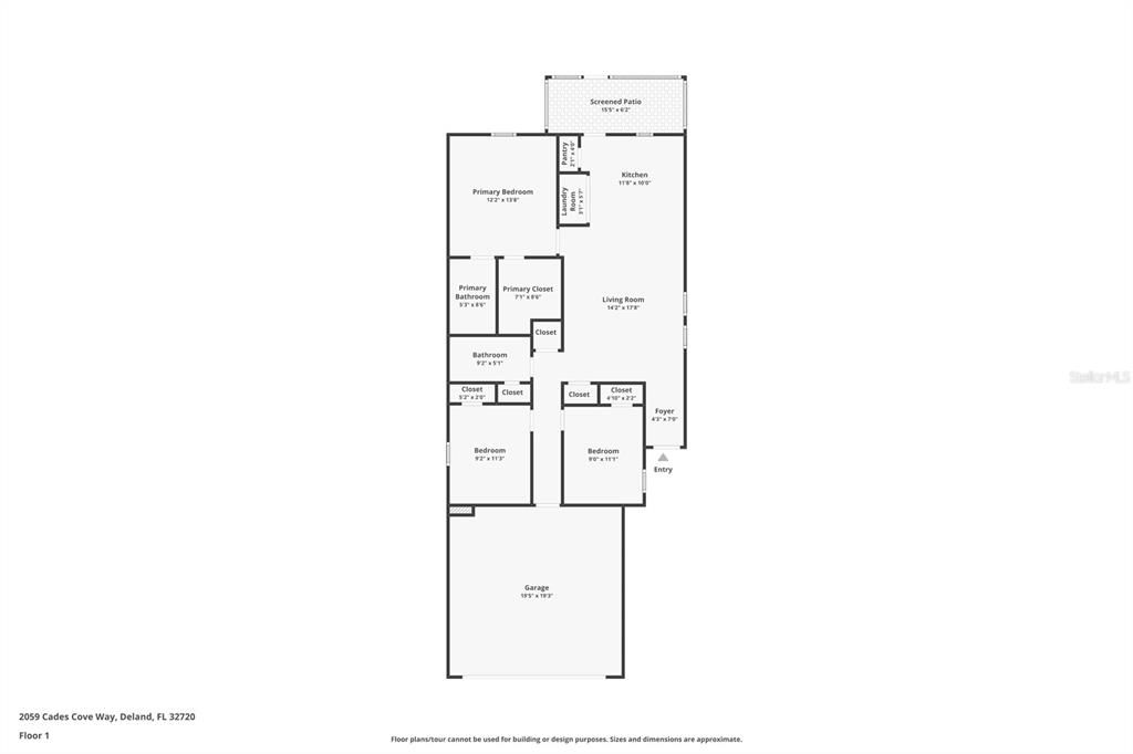 For Sale: $325,000 (3 beds, 2 baths, 1174 Square Feet)