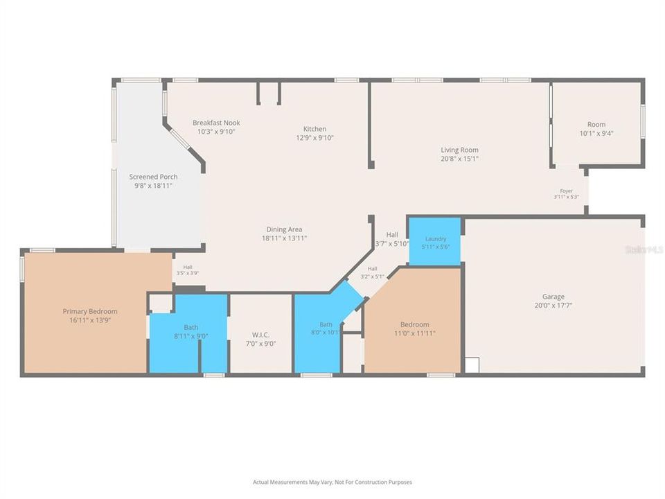 For Sale: $355,000 (2 beds, 2 baths, 1683 Square Feet)