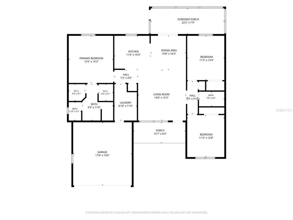 На продажу: $309,000 (3 спален, 2 ванн, 1392 Квадратных фут)