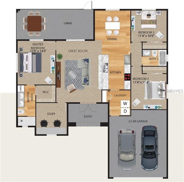 En Venta: $299,999 (3 camas, 2 baños, 1500 Pies cuadrados)