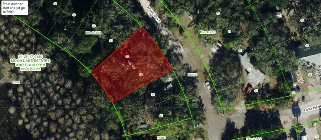 На продажу: $19,500 (0.18 acres)