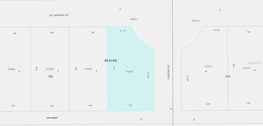 En Venta: $18,900 (0.55 acres)