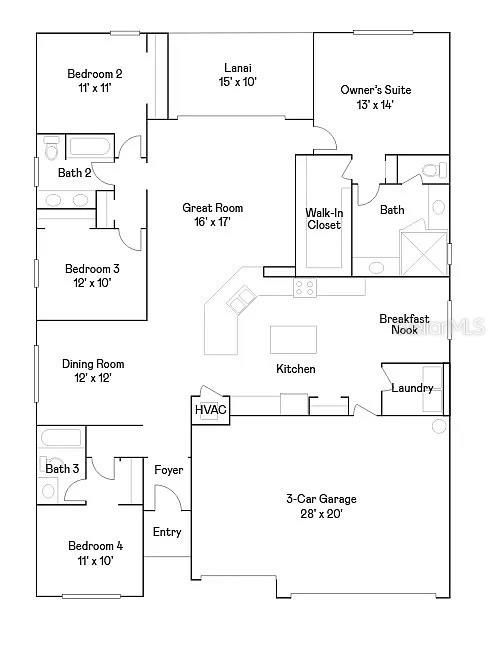 В аренду: $2,675 (4 спален, 3 ванн, 2264 Квадратных фут)