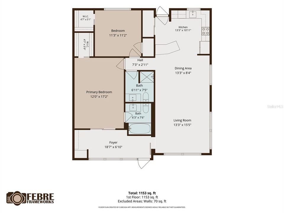 En Venta: $195,000 (2 camas, 2 baños, 1050 Pies cuadrados)