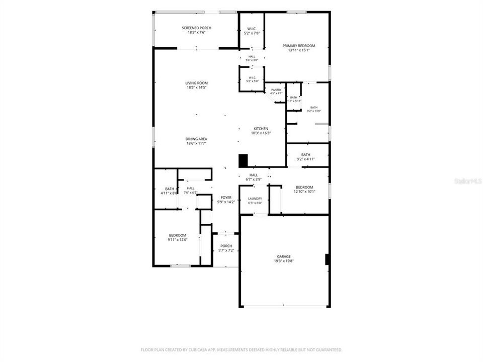 На продажу: $339,000 (3 спален, 3 ванн, 1852 Квадратных фут)